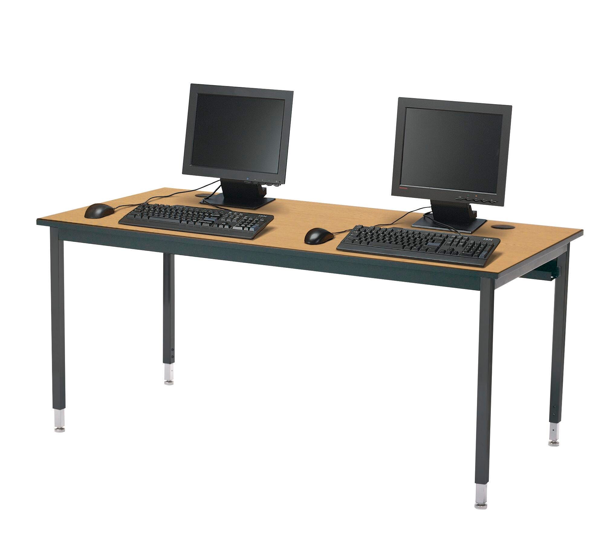 Smith Carrel 1500 Series Adjustable Height Computer Table 4000442